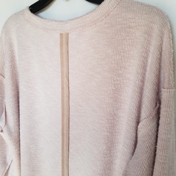 easel Tops Easel Fuzzy Ribbed Oversized Tunic Poshmark